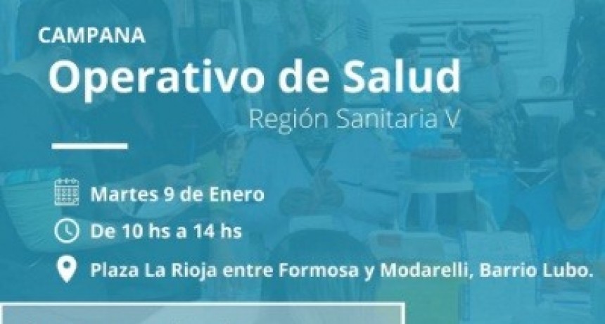 OPERATIVOS DE SALUD EN LOS BARRIOS