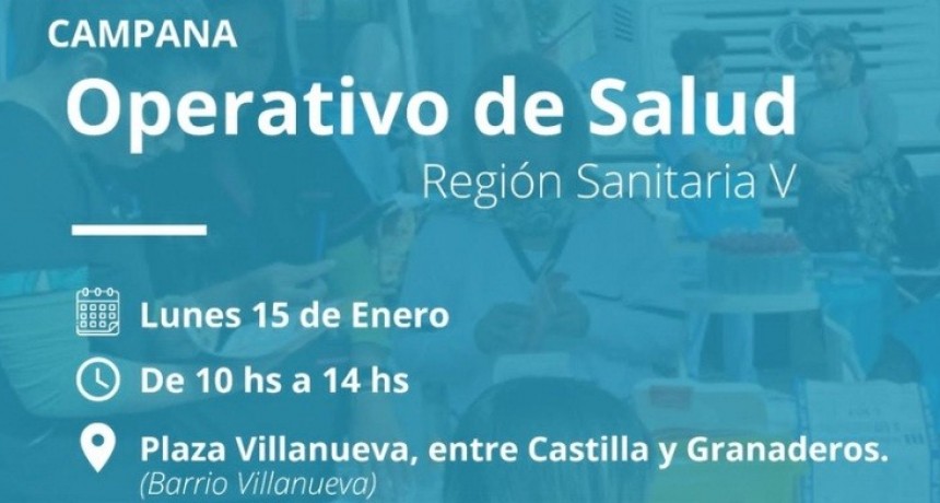 OPERATIVOS DE SALUD EN LOS BARRIOS