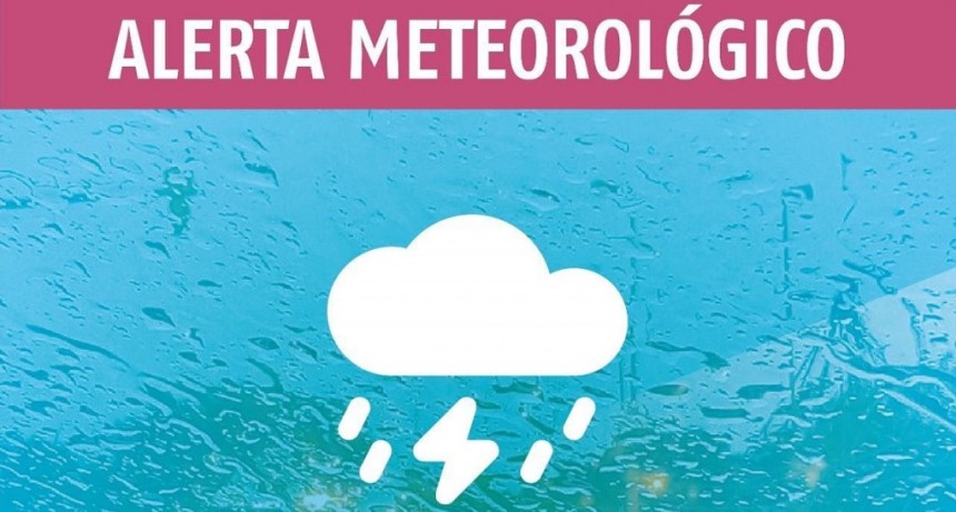 ALERTA METEOROLÓGICO POR LLUVIAS FUERTES