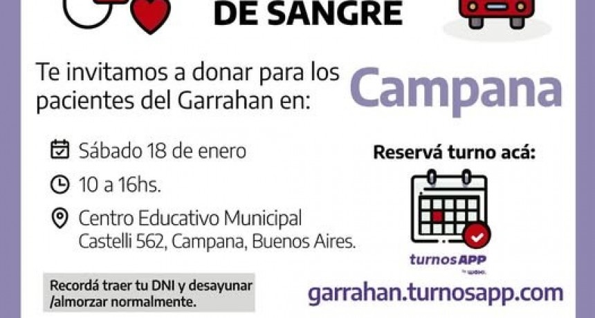 DONACIÓN VOLUNTARIA DE SANGRE