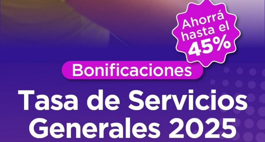 TASAS BONIFICADAS