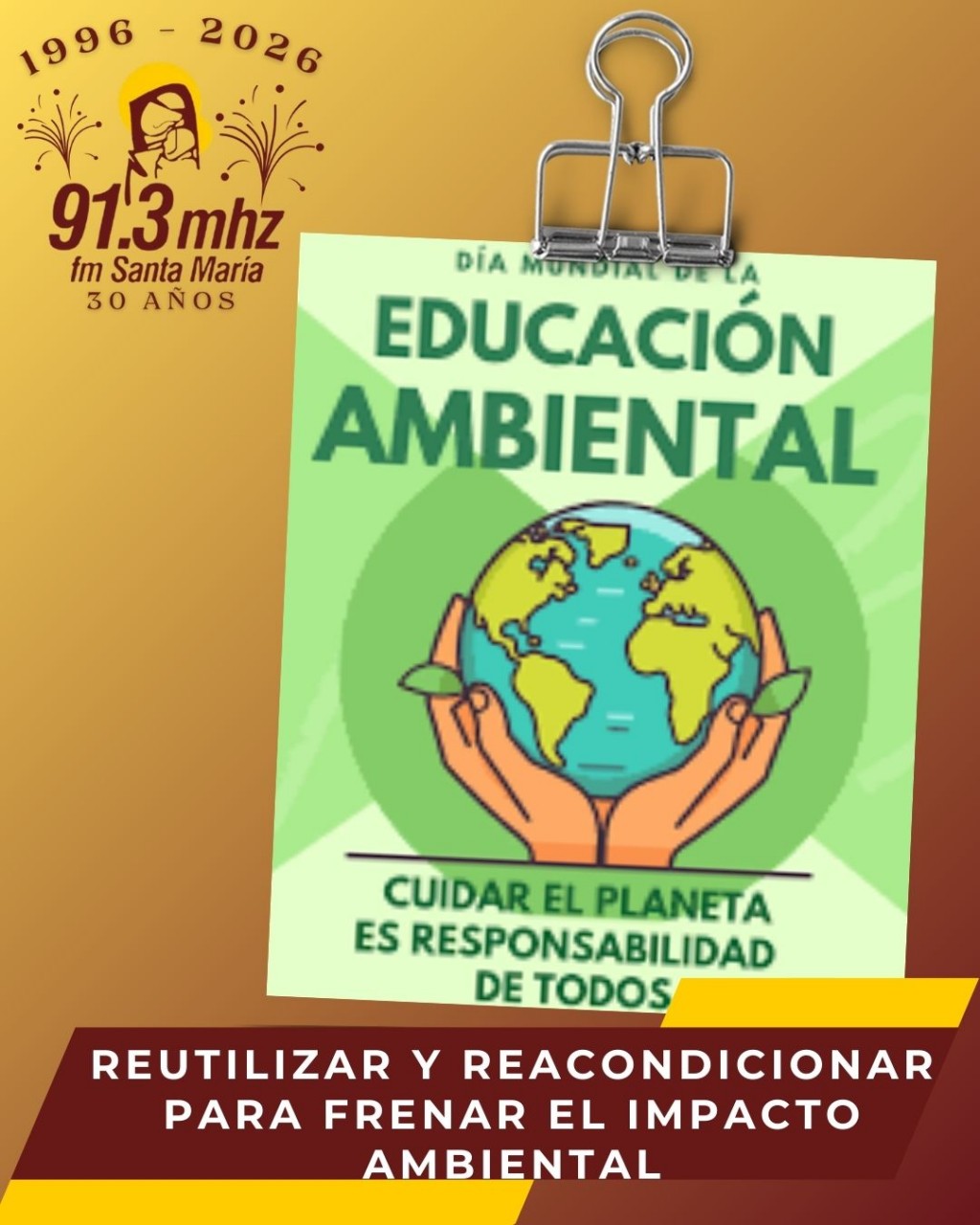DÍA MUNDIAL DE LA EDUCACIÓN AMBIENTAL