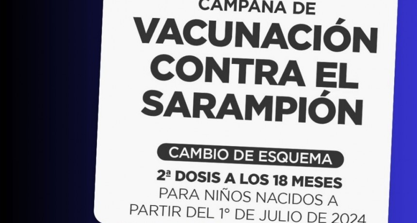 VACUNACIÓN CONTRA EL SARAMPIÓN