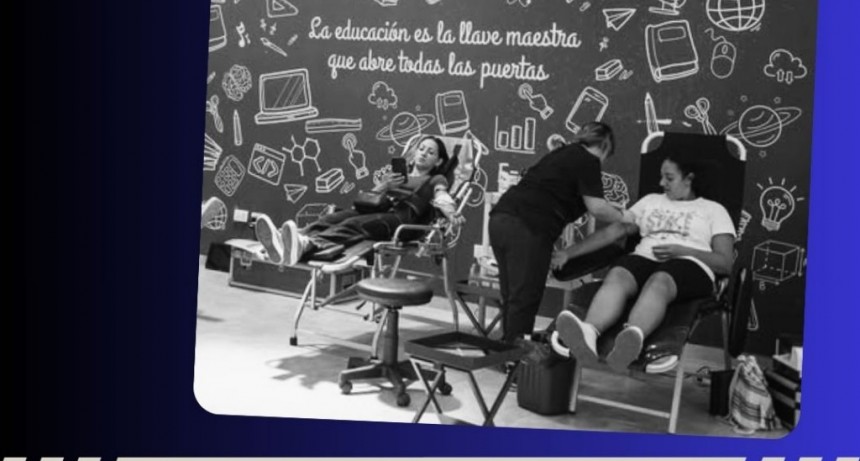 DONACIÓN DE SANGRE PARA EL GARRAHAN