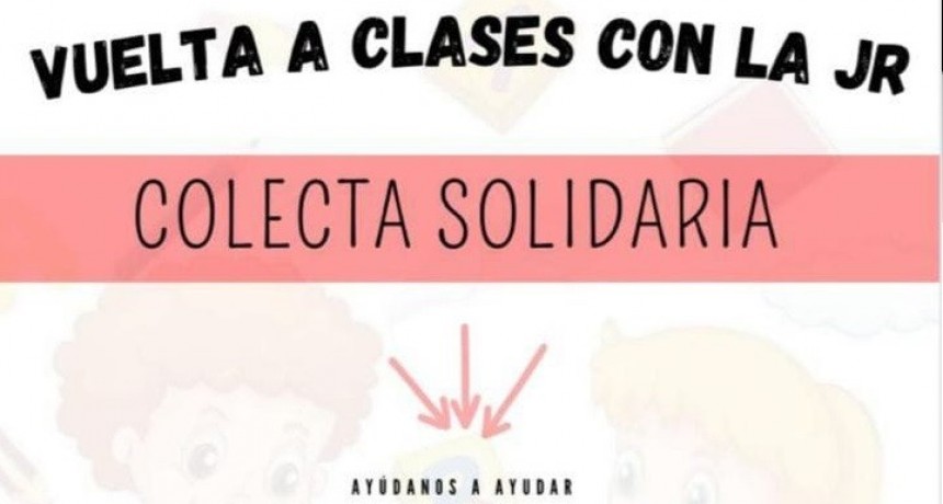 COLECTA SOLIDARIA DE ÚTILES ESCOLARES