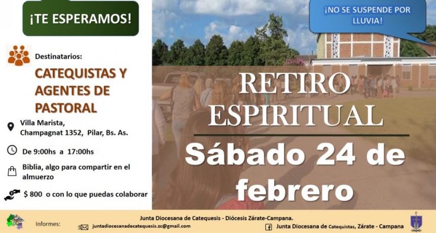 RETIRO PARA CATEQUISTAS