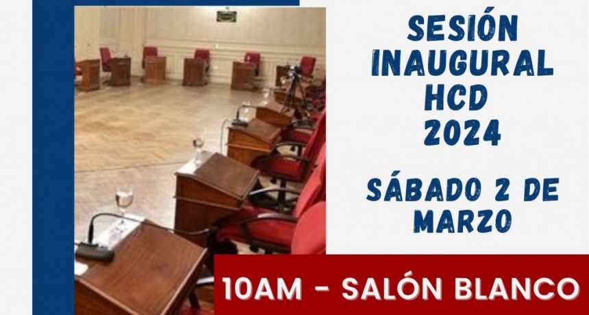 APERTURA DE SESIONES 2024