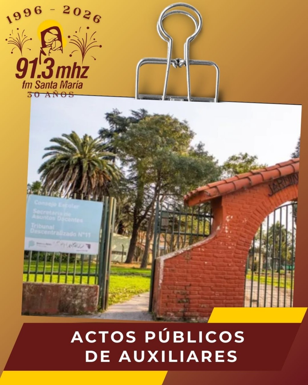 ACTOS PÚBLICOS PARA AUXILIARES