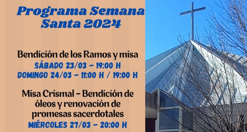 VÍA CRUCIS Y DOMINGO DE RAMOS