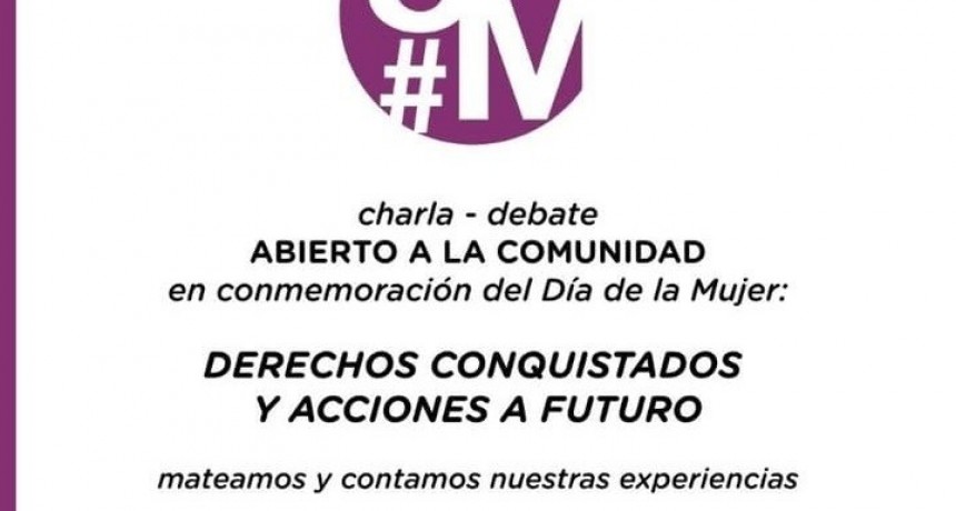 ENCUENTRO ABIERTO POR EL DÍA DE LA MUJER