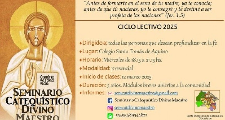 SEMINARIO CATEQUÍSTICO 2025