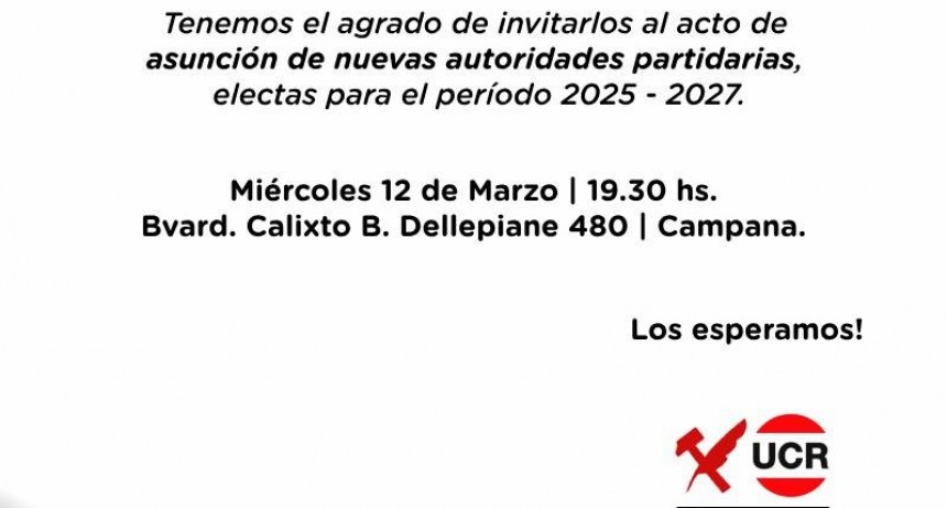 NUEVAS AUTORIDADES RADICALES