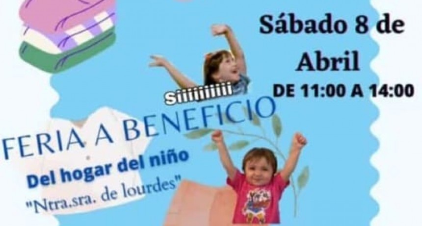 FERIA A BENEFICIO DEL HOGAR DEL NIÑO