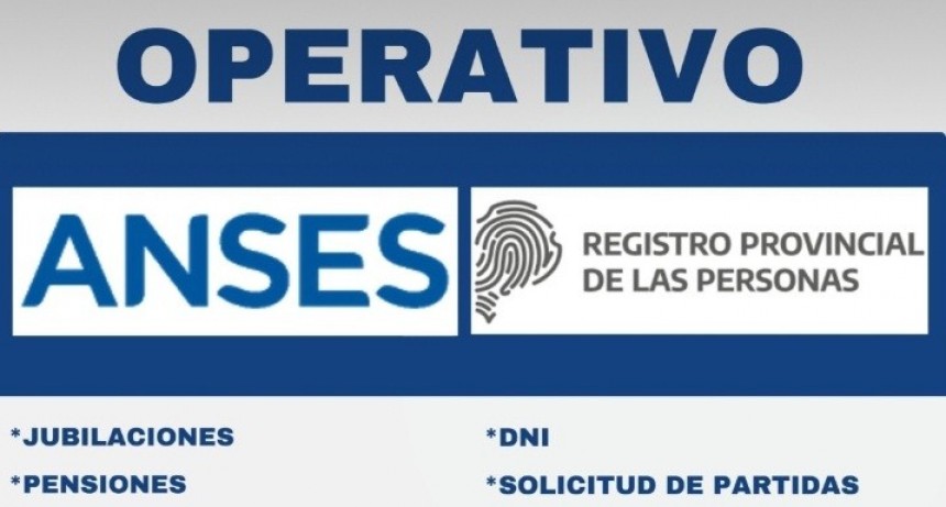 OPERATIVOS TERRITORIALES DE ANSES Y RENAPER