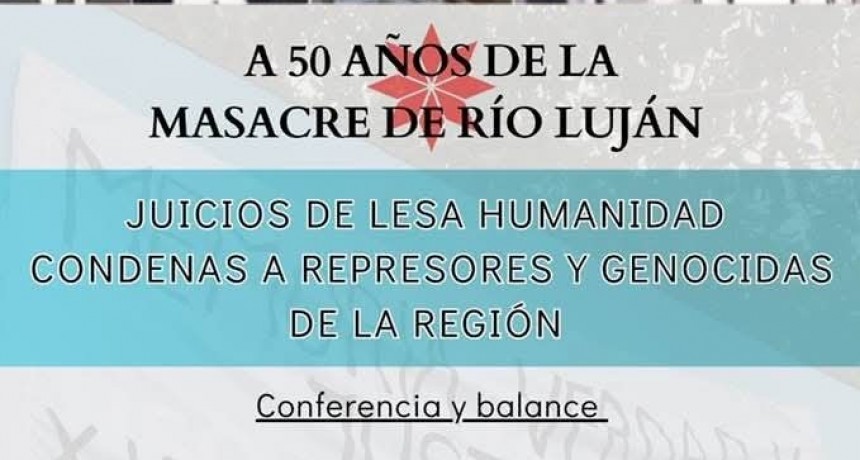 CONFERENCIA POR LA MEMORIA