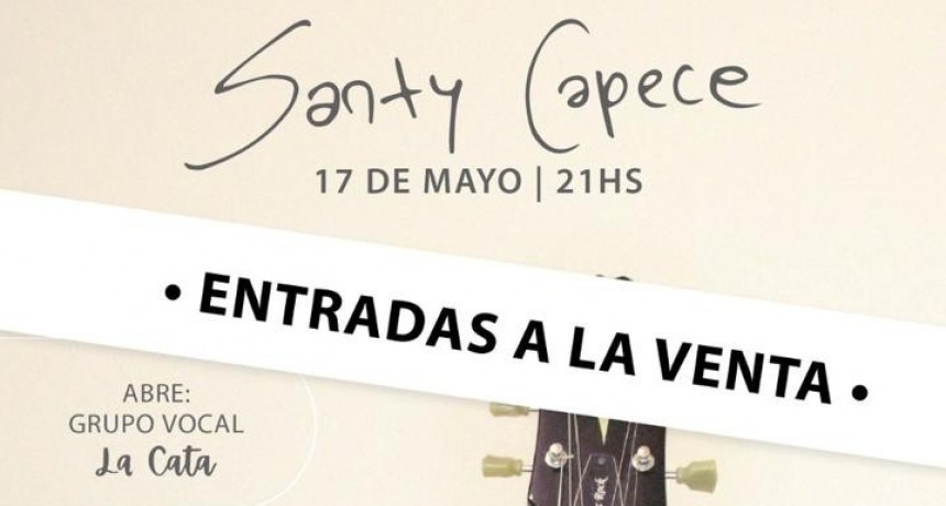 SANTY CAPECE PRESENTA SUS CANCIONES