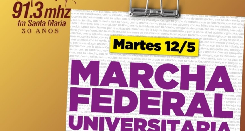MARCHA UNIVERSITARIA