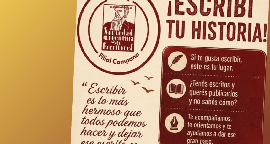 ESCRIBIR ES DEJAR HUELLAS
