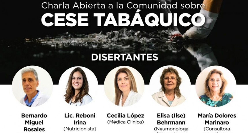 CHARLA PARA DEJAR DE FUMAR
