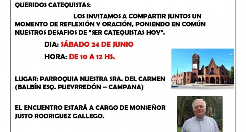 ENCUENTRO DE CATEQUISTAS