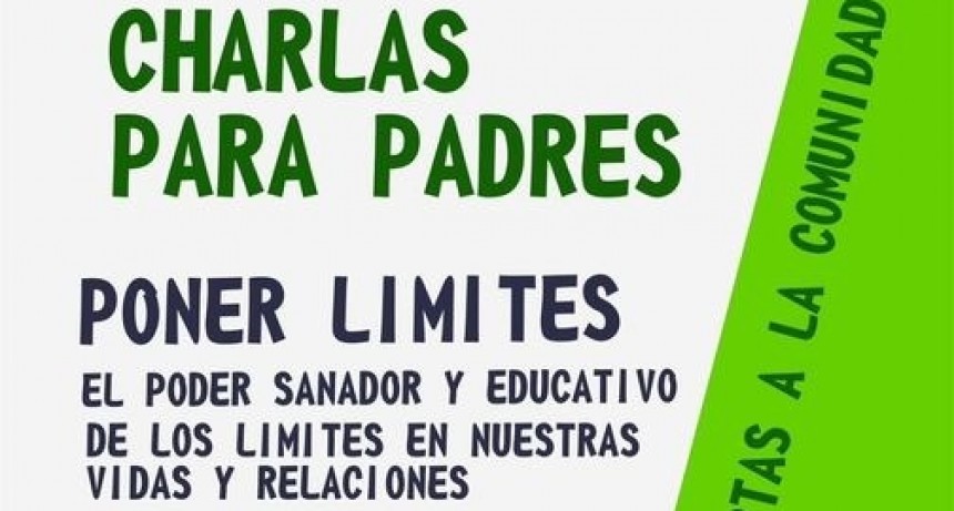 CHARLA ABIERTA A LA COMUNIDAD