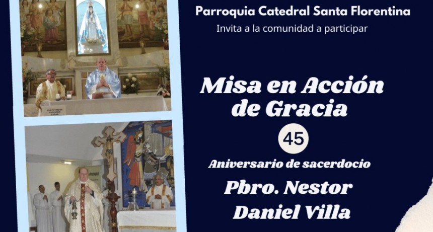 ANIVERSARIO SACERDOTAL