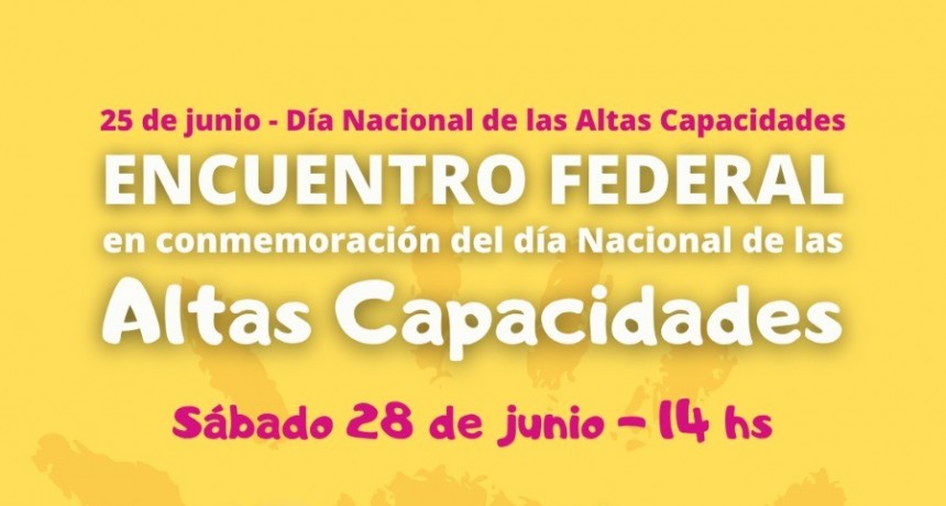 DÍA NACIONAL DE LAS ALTAS CAPACIDADES