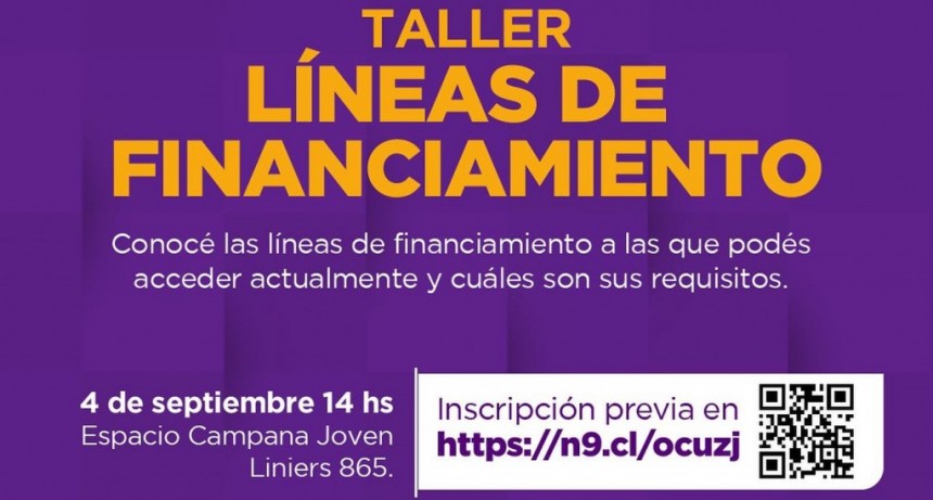 TALLER DE LÍNEAS DE FINANCIAMIENTO