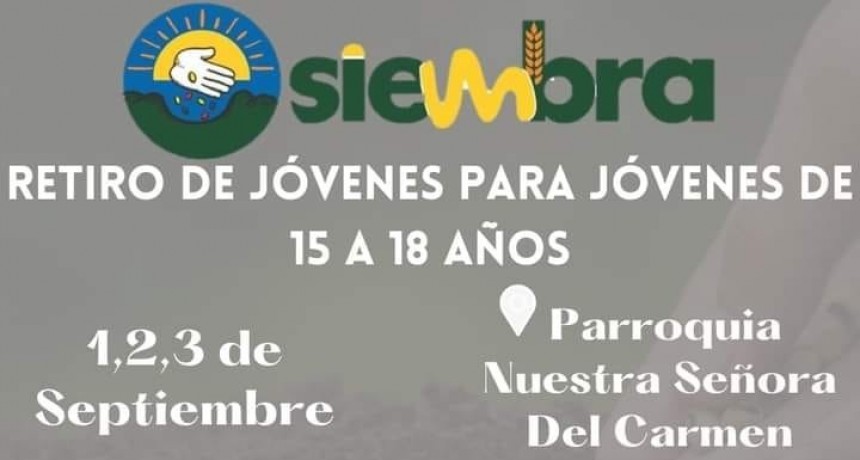 SIEMBRA: RETIRO PARA JÓVENES