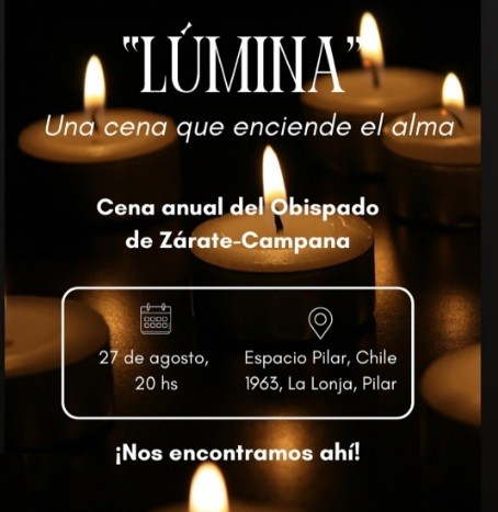 LÚMINA: CENA A BENEFICIO DE LAS OBRAS DEL OBISPADO