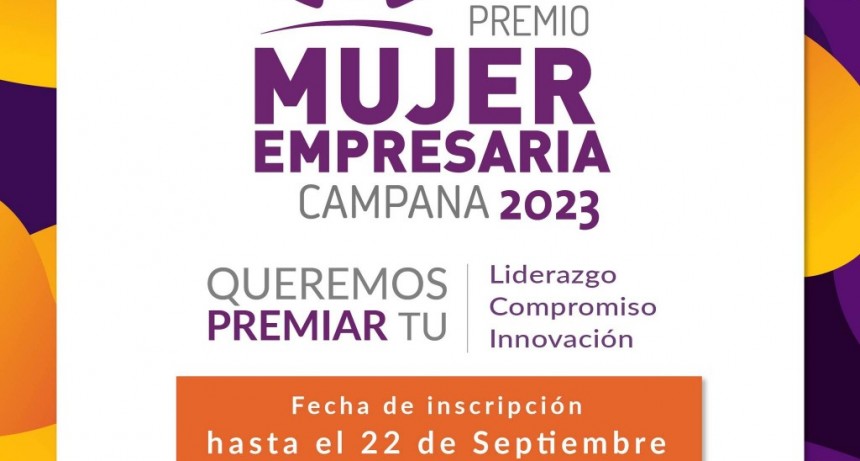 PREMIO MUJER EMPRESARIA DE CAMPANA