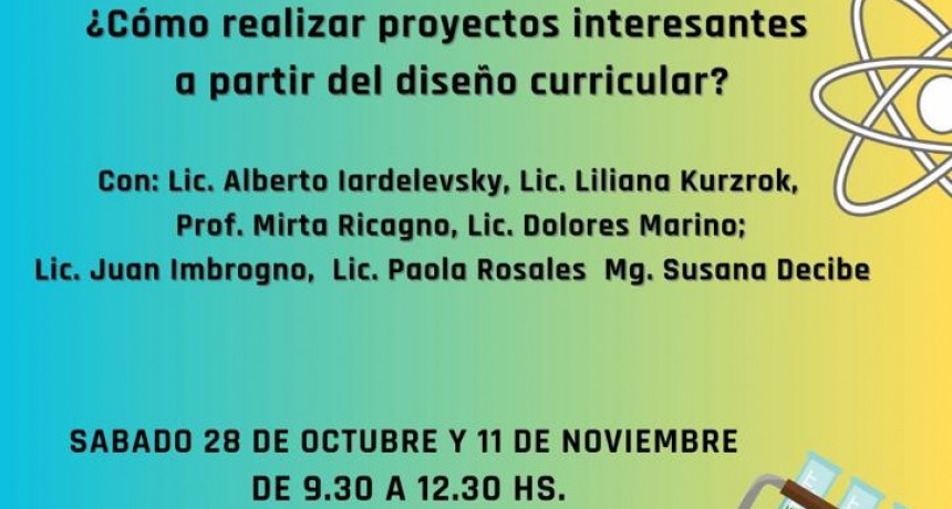 TALLERES DE CIENCIAS PARA PROFESORES DEL SECUNDARIO