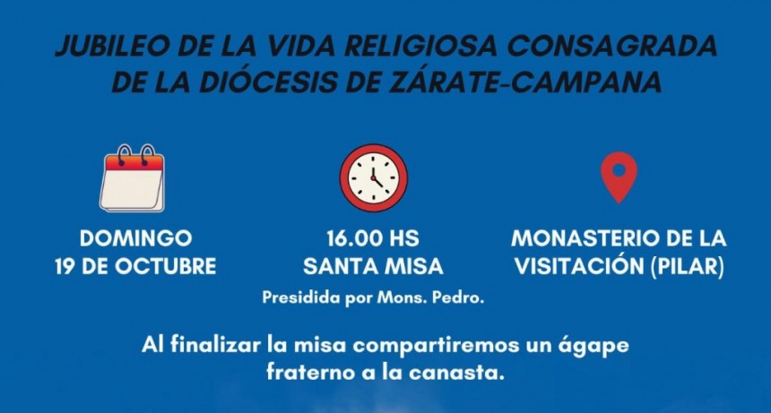 JUBILEO DIOCESANO DE LA VIDA RELIGIOSA