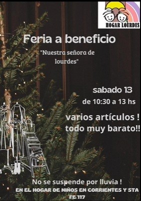 FERIA A BENEFICIO